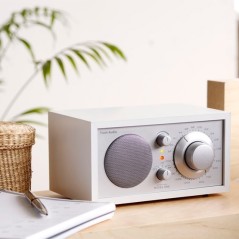 Rádio de mesa FM/AM c/ Bluetooth Tivoli Audio MODEL ONE BT branco/cinza