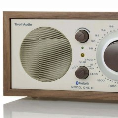 Rádio de mesa FM/AM c/ Bluetooth Tivoli Audio MODEL ONE BT beije/classic walnut