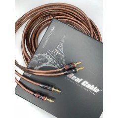 Cabo de Coluna  3m (par) com Bananas - Real Cable Elite 300