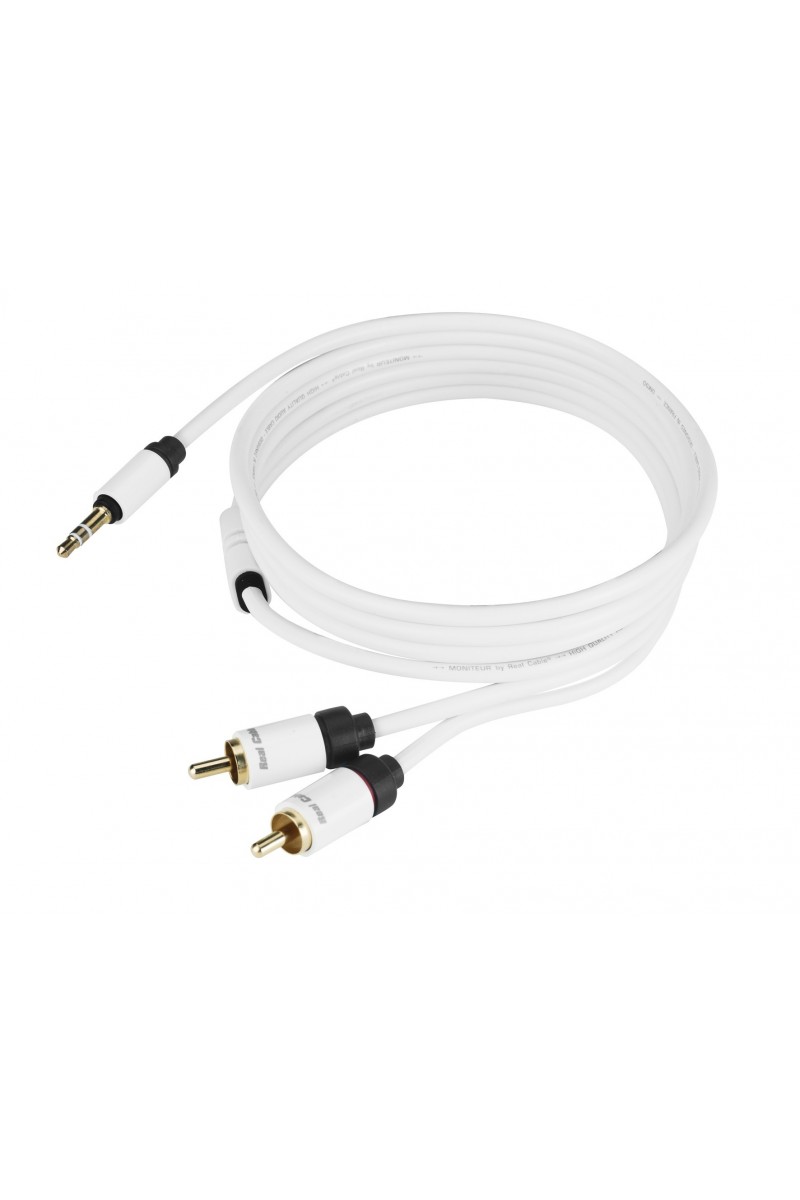 Cabo Jack 3,5mm/RCA Stereo - Real Cable JRCA-1
