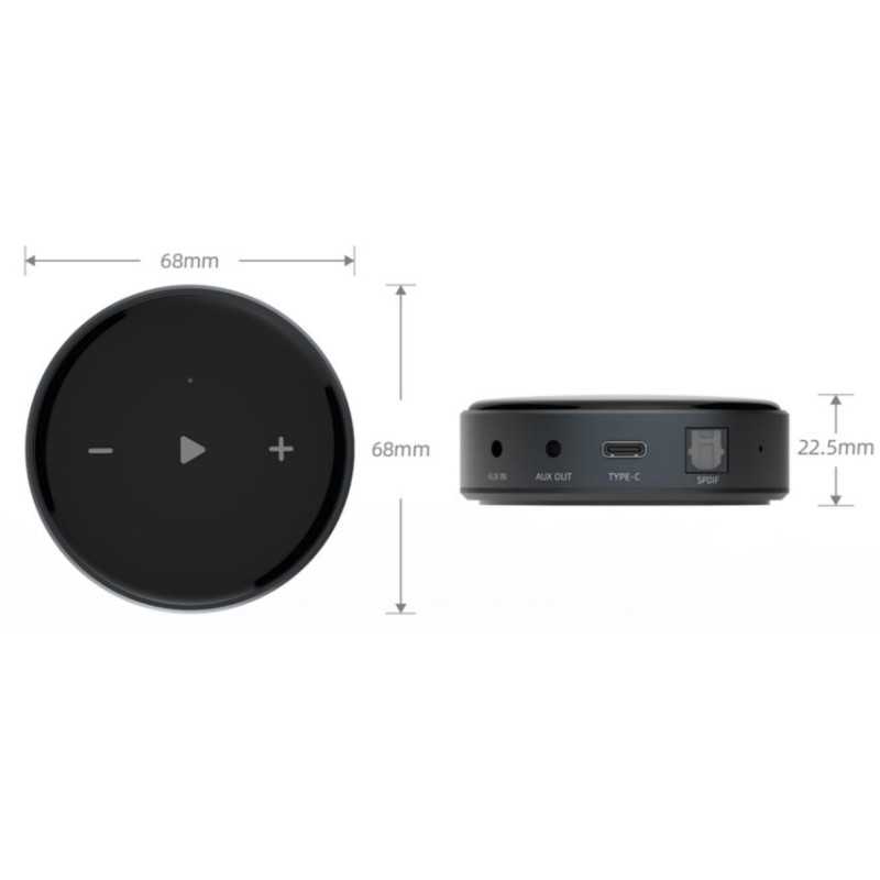 WiiM Mini Compact Hi-Fi Streamer with Spotify Connect, AirPlay 2