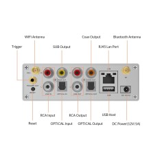Arylic S50 Pro+ Streamer Wi-Fi & Ethernet
