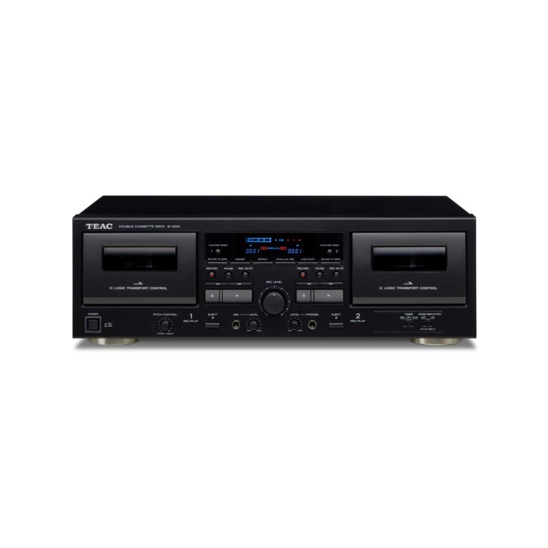 Teac W-1200 Double Cassette Player Teac W-1200 Double Cassette Player