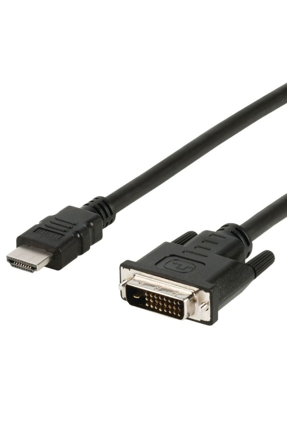 Cabo HDMI Macho / DVI-D Dual Link Macho 2m