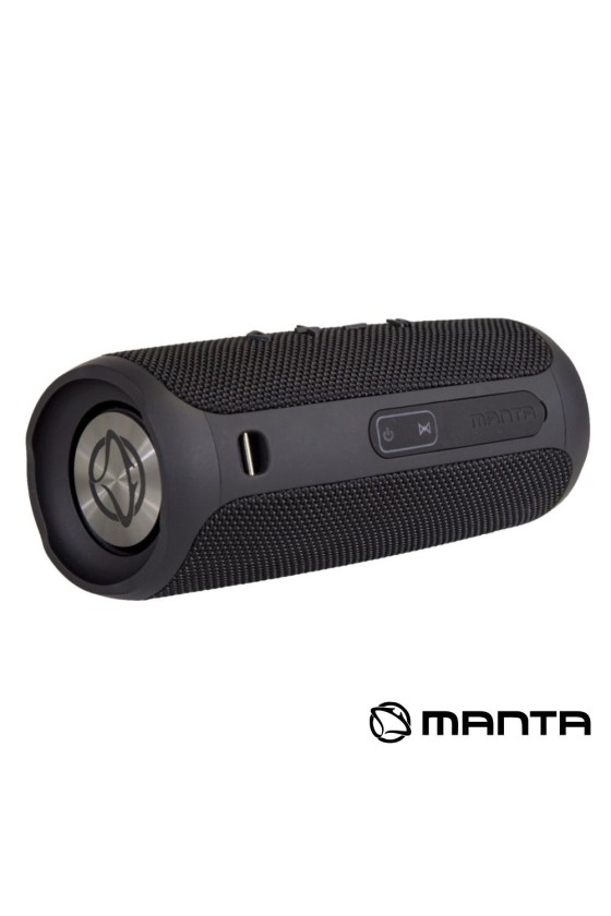 Coluna Bluetooth Portátil 30W USB/SD/FM/AUX/Bat MANTA