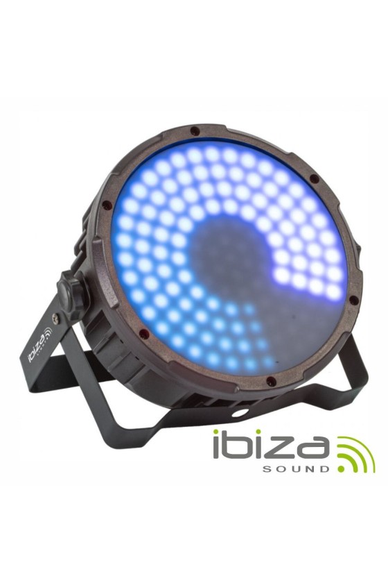 Projetor Par C/ 175 LEDS RGB DMX IBIZA