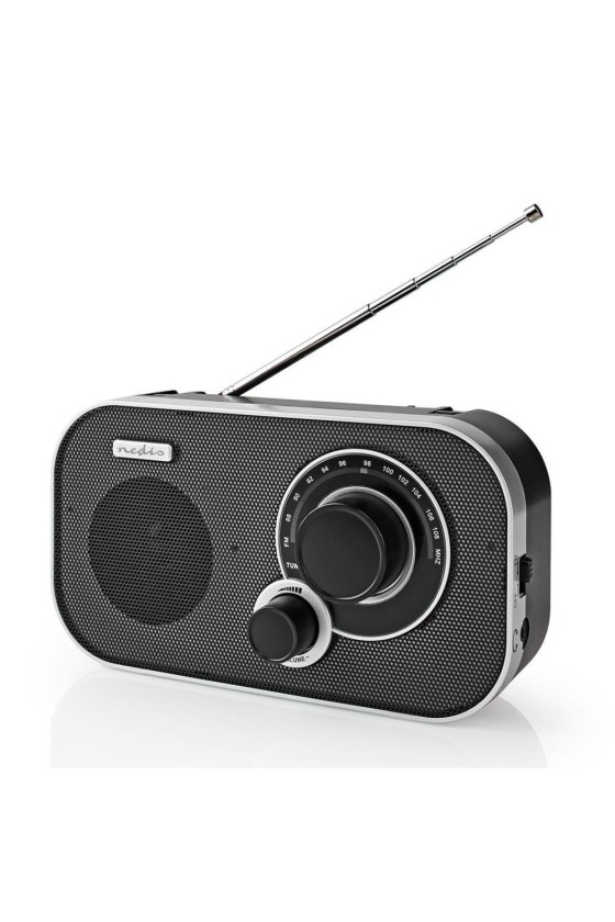Rádio Portátil FM 1.5W a Pilhas