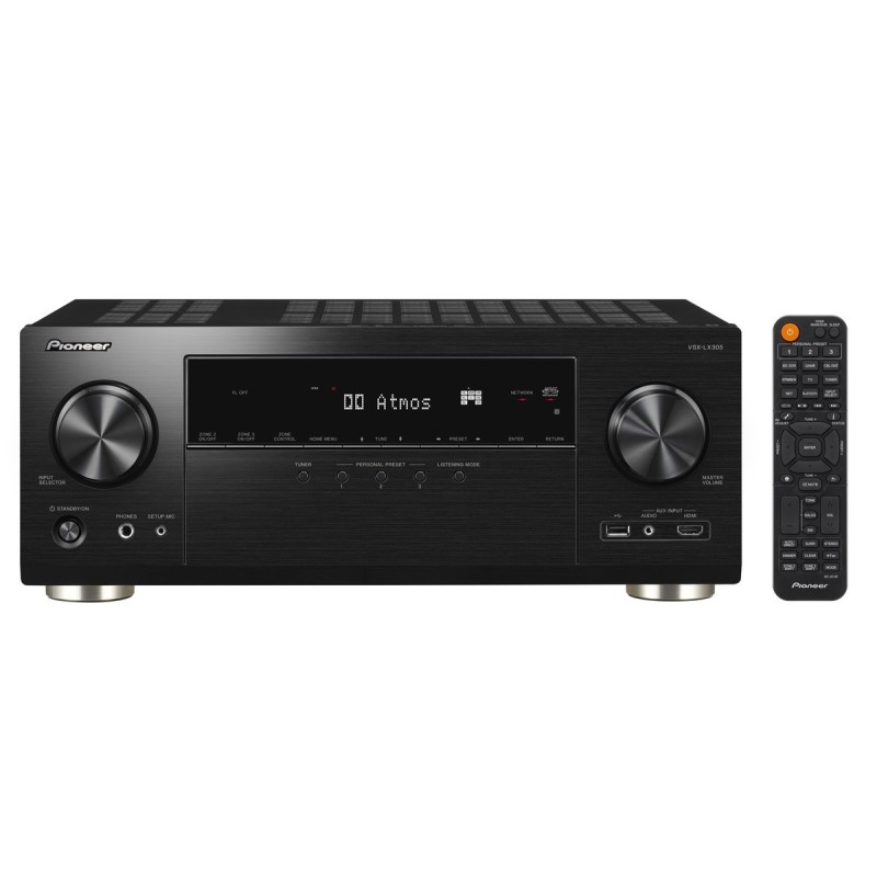 Pioneer VSX-LX305 - Receiver 8K de 9.2 canais a 170W