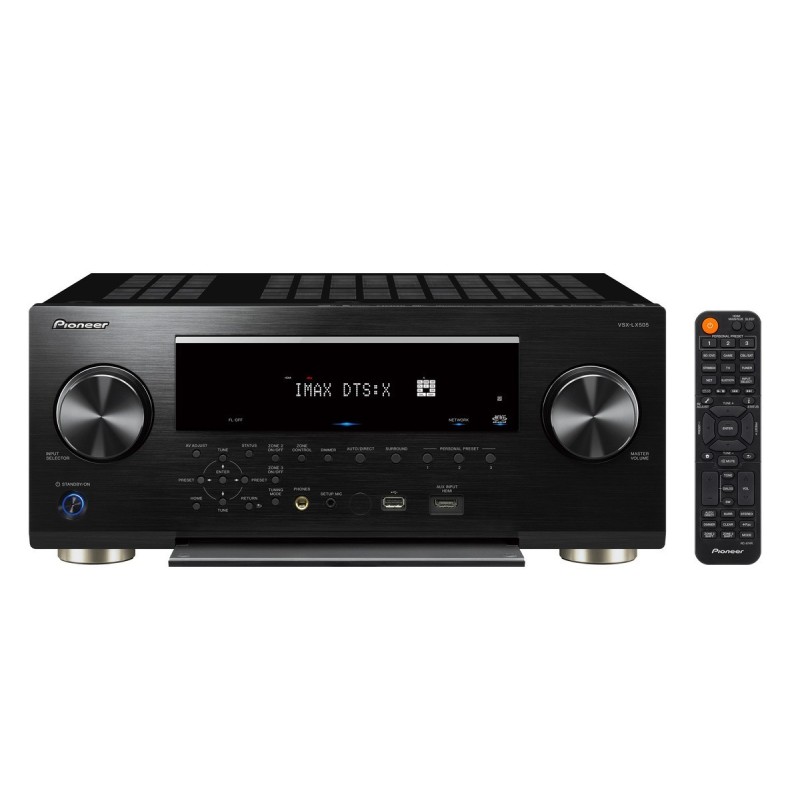 Pioneer VSXLX505 Receiver 8K de 9.2 canais a 180W
