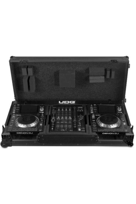 Udg U91046BL - FC SET DENON DJ SC5000- X1800 BLACK PLUS WHEELS
