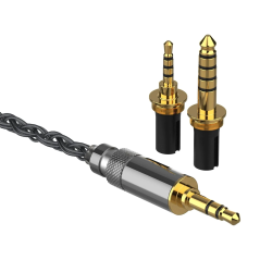 FiiO LC-RD Pro - Cabo MMCX de prata