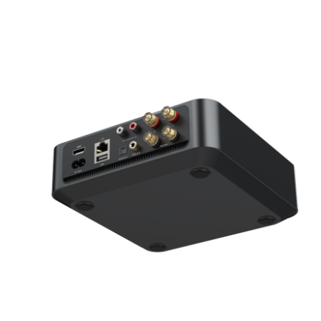 WiiM Amp – Streamer Hi‑Fi Wireless para Spotify, Tidal e AirPlay
