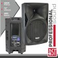 COLUNA BI-AMPLIFICADA PRO 12" 500W MP3 USB/FM/SD/BT ABS BST