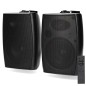 Conjunto 2 Colunas 5" Passiva+Amplificada BT/JACK 2x90W IPX5