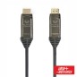 Cabo HDMI Fibra Óptica Dourado Macho / Macho Cinza 40M ALPHA