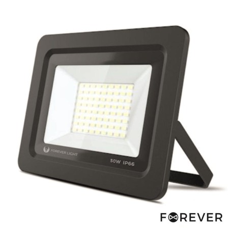 Foco LED 50W 230V 6000K 4000LM Preto