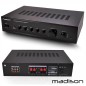 AMPLIFICADOR STEREO HIFI 2X180W 3 ENTRADAS PRETO MADISON