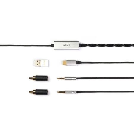 Aune ARU1 - DAC integrado num cabo dongle