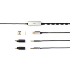 Aune ARU1 - DAC integrado num cabo dongle