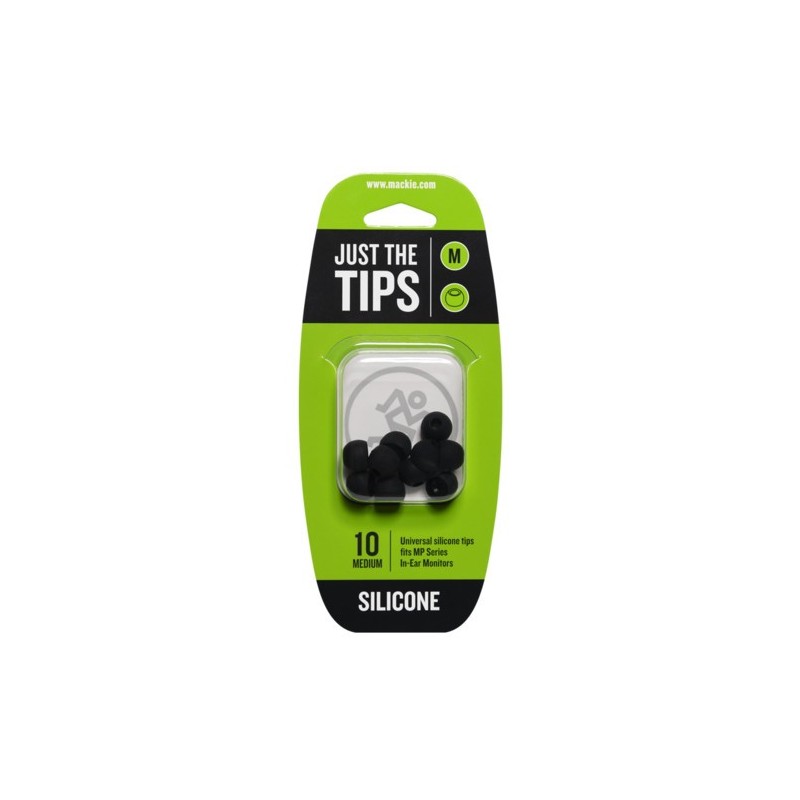 MACKIE MP SERIES MEDIUM SILICONE BLACK TIPS KIT