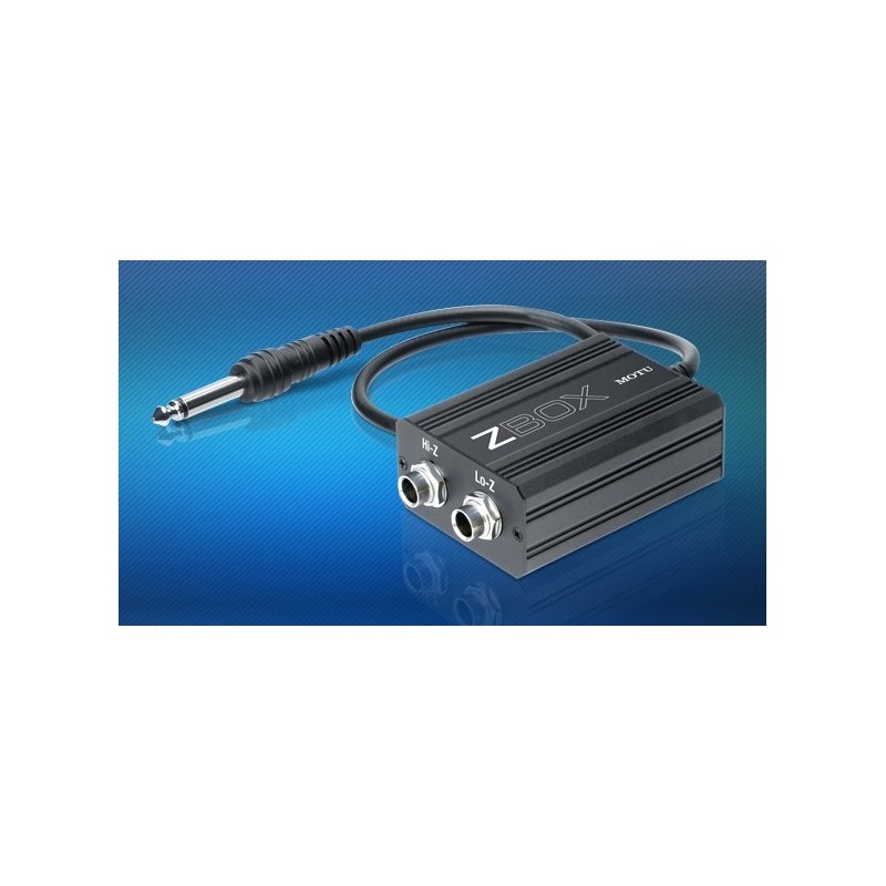 MOTU ADAPTADOR IMPEDANCIA GUITARRA ZBOX