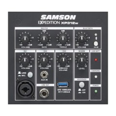 SAMSON EXPEDITION XP312W RECHARGEABLE PORTABLE PA - G-BAND