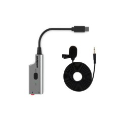 SAMSON LMU1 BROADCAST LAVALIER MICROPHONE BUNDLE (LM8 MIC+UP1 ADAPTER)