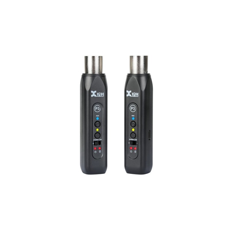 XVIVE P3D (PAREJA) - ADAPTADOR XLR INALÁMBRICO XVIVE P3D (PAREJA) - ADAPTADOR XLR INALÁMBRICO