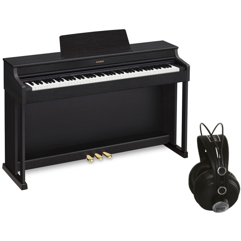 CASIO CELVIANO AP-470BK + AURICULARES QHP30