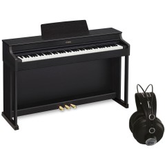 CASIO - CELVIANO AP-470BK + AURICULARES QHP30