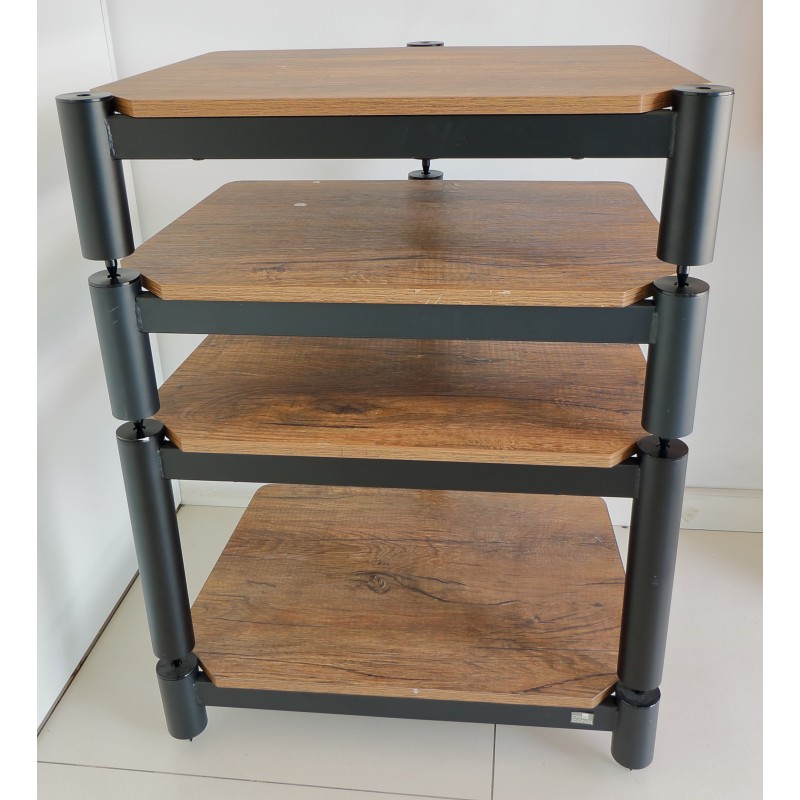 De Conti 4P - Móvel Rack Hi-Fi de 4 prateleiras