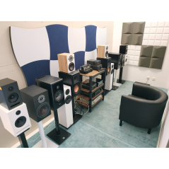 De Conti 4P - Móvel Rack Hi-Fi de 4 prateleiras