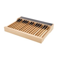 VISCOUNT PEDALERA 30 NOTAS MIDI RECTA ROBLE CLARO