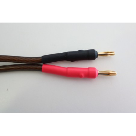 Cabo de Coluna TDC500F Real Cable de 5 mm2 com Bananas (par)