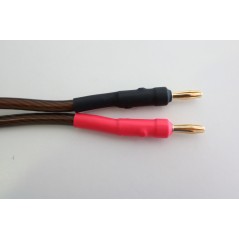 Cabo de Coluna TDC500F Real Cable de 5 mm2 com Bananas (par)