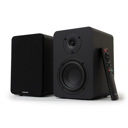 Vulkkano A4 ARC MKII | Colunas Ativas com HDMI ARC e Bluetooth