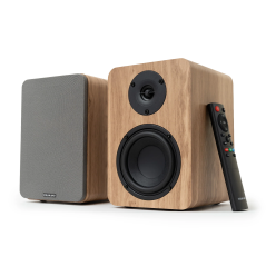 Vulkkano A4 ARC MKII | Colunas Ativas com HDMI ARC e Bluetooth