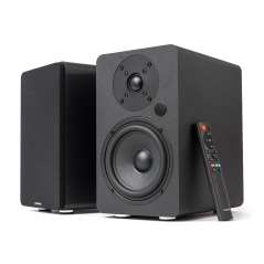 Vulkkano A5 ARC MKII | Colunas Ativas com HDMI ARC e Bluetooth