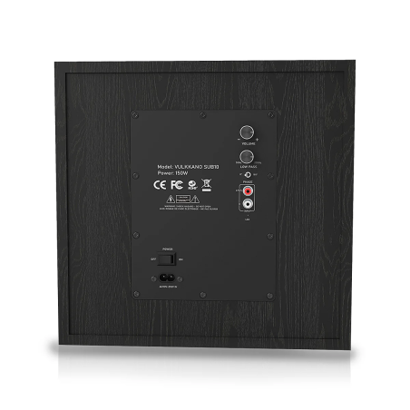 Vulkkano SUB10 | Subwoofer Ativo 10" para Home Cinema e Música