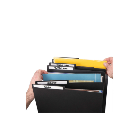 RELOOP GLORIOUS VINYL LP DIVIDER SET BLACK (6 PCS.)