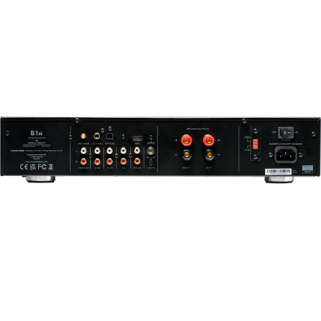 Musical Fidelity B1xi Amplificador Integrado Classe A/B com HDMI ARC, Phono MM e Bluetooth