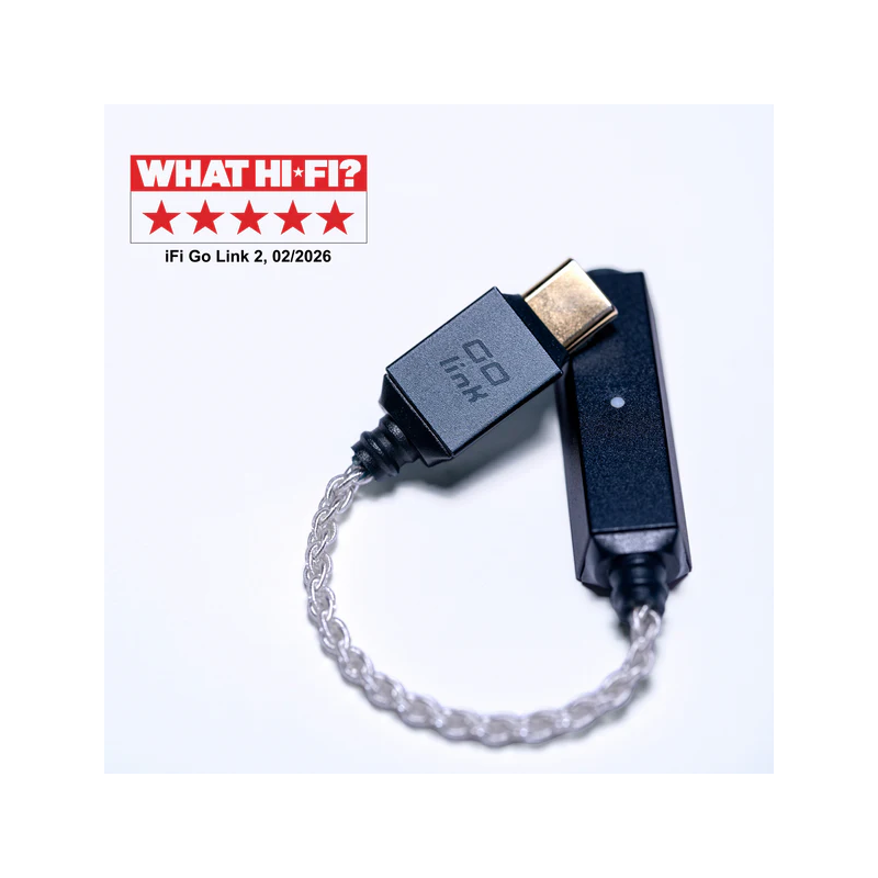 iFi Audio GO link 2 – DAC USB-C Hi-Res Portátil para Smartphones, Tablets e Computadores iFi Audio GO link 2 – DAC USB-C Hi-Res Portátil para Smartphones, Tablets e Computadores