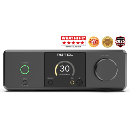 Rotel DX-3 Amplificador de Auscultadores e DAC